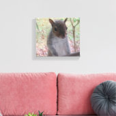 リスが言った！ キャンバスプリント (インサイチュ (リビング))