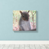 リスが言った！ キャンバスプリント (インサイチュ (ウッドフロア))