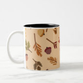 リスこんにちは秋 ツートーンマグカップ (左)