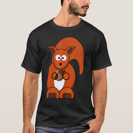 リスささやき人 Tシャツ (正面)