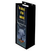 リスたちの沈黙 – パロディ ワインギフトバッグ (正面アングル)