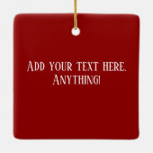 リスだ、殿 セラミックオーナメント (裏面)