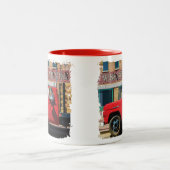 リスだ、殿 ツートーンマグカップ (中央)