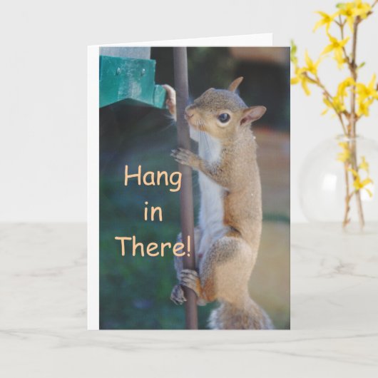 リスつるルの中に カード (黄色い花)