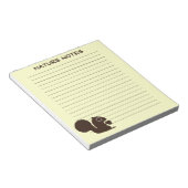 リスとカスタム文字 ノートパッド (アングル)