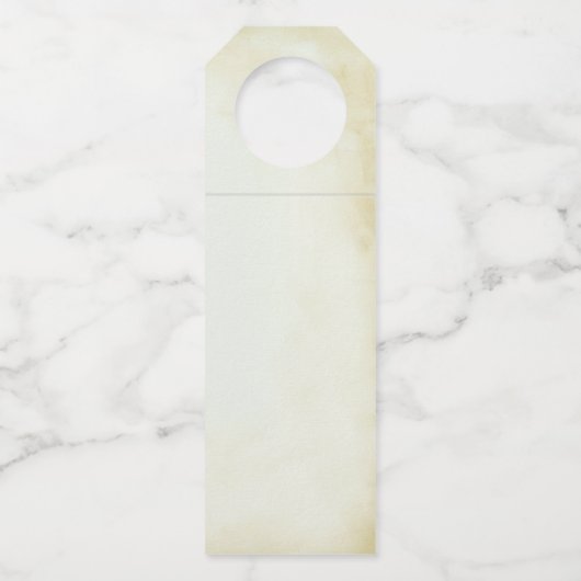 リスとカボチャの素朴リースありがとう ボトルネックタグ (裏面)