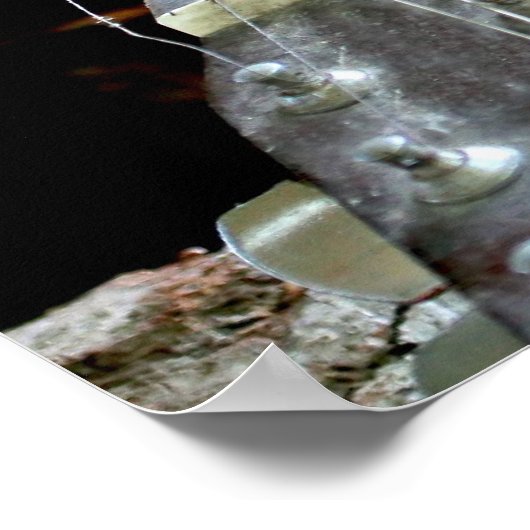 リスとギター ポスター (角)