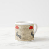 リスとハートバルーン エスプレッソカップ (正面右)