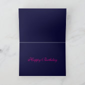 リスとパイの誕生日プレゼント シーズンカード (内部)