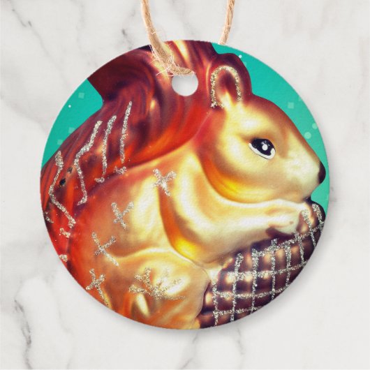 リスとピネコンのヴィンテージオーナメント秋冬 フェイバータグ (裏面)