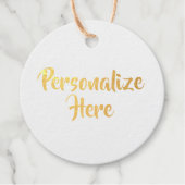 リスとピネコンのヴィンテージオーナメント秋冬 フェイバータグ (正面)