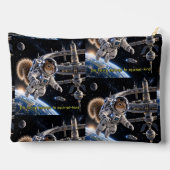 リスと宇宙の未来 アクセサリーポーチ (裏面)