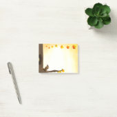 リスと紅葉 ポストイット (オフィス)