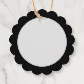 リスと花フェスティバルアートギフトラベル フェイバータグ (裏面)