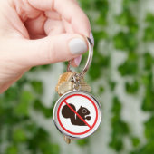 リスなし キーホルダー (手)