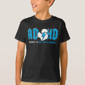 リスに見えるADHDハイウェイ Tシャツ (正面)