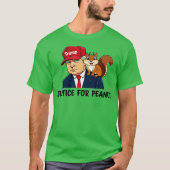 リスのために Tシャツ (正面)