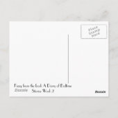 リスのよくはしゃぐ葉書を飾る ポストカード (裏面)