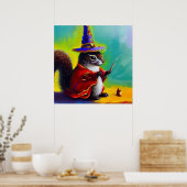 リスのウィザード ポスター (キッチン)