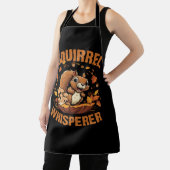 リスのウィスパーおもしろいラーの皮肉リスの恋人 エプロン (インサイチュ)