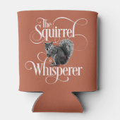 リスのウィスパーおもしろいラー – リス愛好家 缶クーラー (裏面)