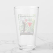 リスのカクテルグラス タンブラーグラス (裏面)