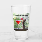 リスのカクテルグラス タンブラーグラス (正面)