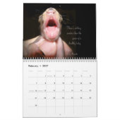 リスのカレンダー カレンダー (2月 2027)