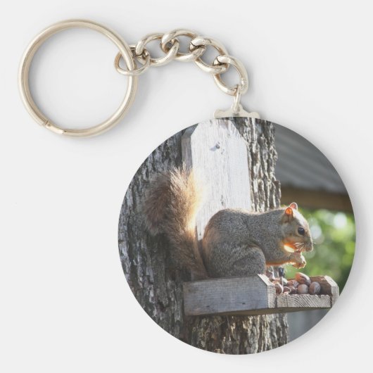 リスのキーチェーン キーホルダー (正面)