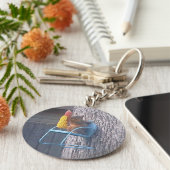 リスのキーチェーン キーホルダー (側面)