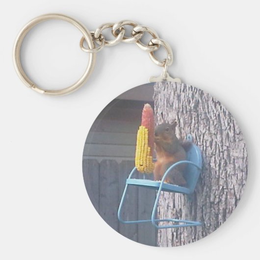 リスのキーチェーン キーホルダー (正面)