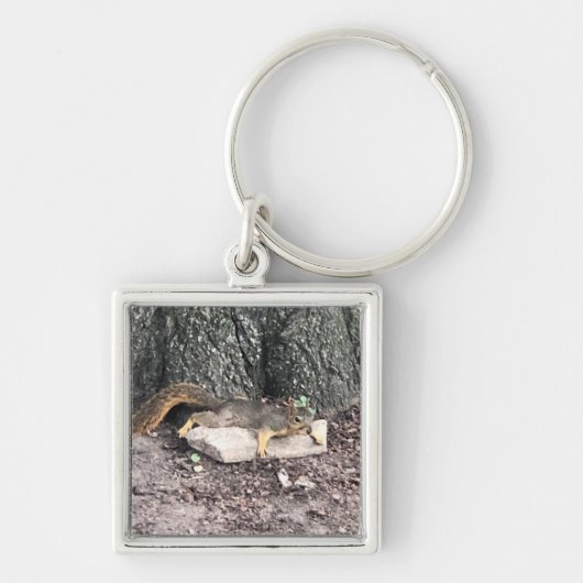 リスのキーチェーン キーホルダー (正面)