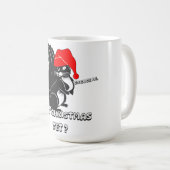 リスのクリスマスまだクリスマスか？ コーヒーマグカップ (正面右)