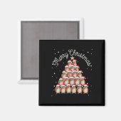 リスのクリスマスツリーリスのクリスマスツリー2 マグネット (正面/裏面)