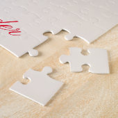 リスのクリスマストラクター ジグソーパズル (側面)