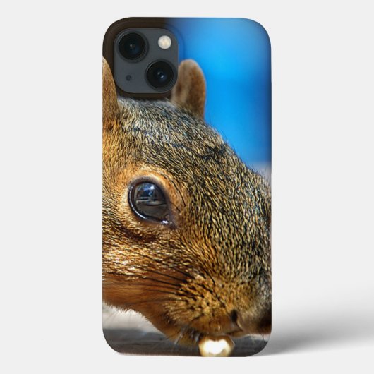 リスのクローズアップ食べ Case-Mate iPhoneケース (裏面)