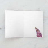 リスのグリーティングカードを引っ張る カード (内部)