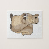 リスのコーヒーカップ ジグソーパズル (横)