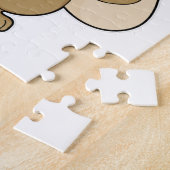 リスのサッカー選手サッカー ジグソーパズル (側面)