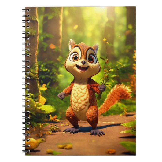 リスのスーパースター ノートブック (正面)