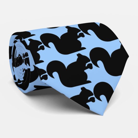 リスのタイ ネクタイ (ロール)