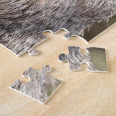 リスのタバコをパフィー喫煙喫煙者おもしろい ジグソーパズル (側面)