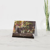 リスのチョウ時間サンキューカード サンキューカード (正面)