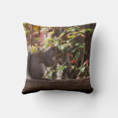 リスのチョウ時間 クッション (裏面)