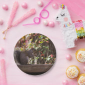 リスのチョウ時間 ペーパープレート (パーティー)