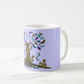 リスのツリーハウス コーヒーマグカップ (正面右)