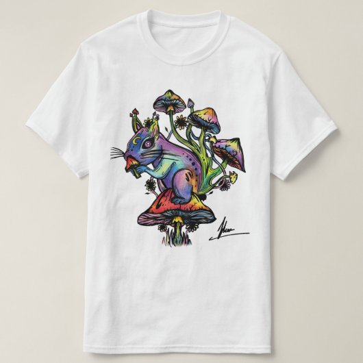リスのティー Tシャツ (デザイン正面)