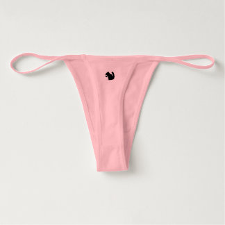 リスのデザインによるセクシーな女性のundies アンダーウェア