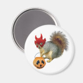 リスのトリックまたは治療 マグネット (正面/裏面)