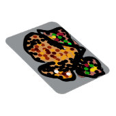 リスのドットアート マグネット (右側)